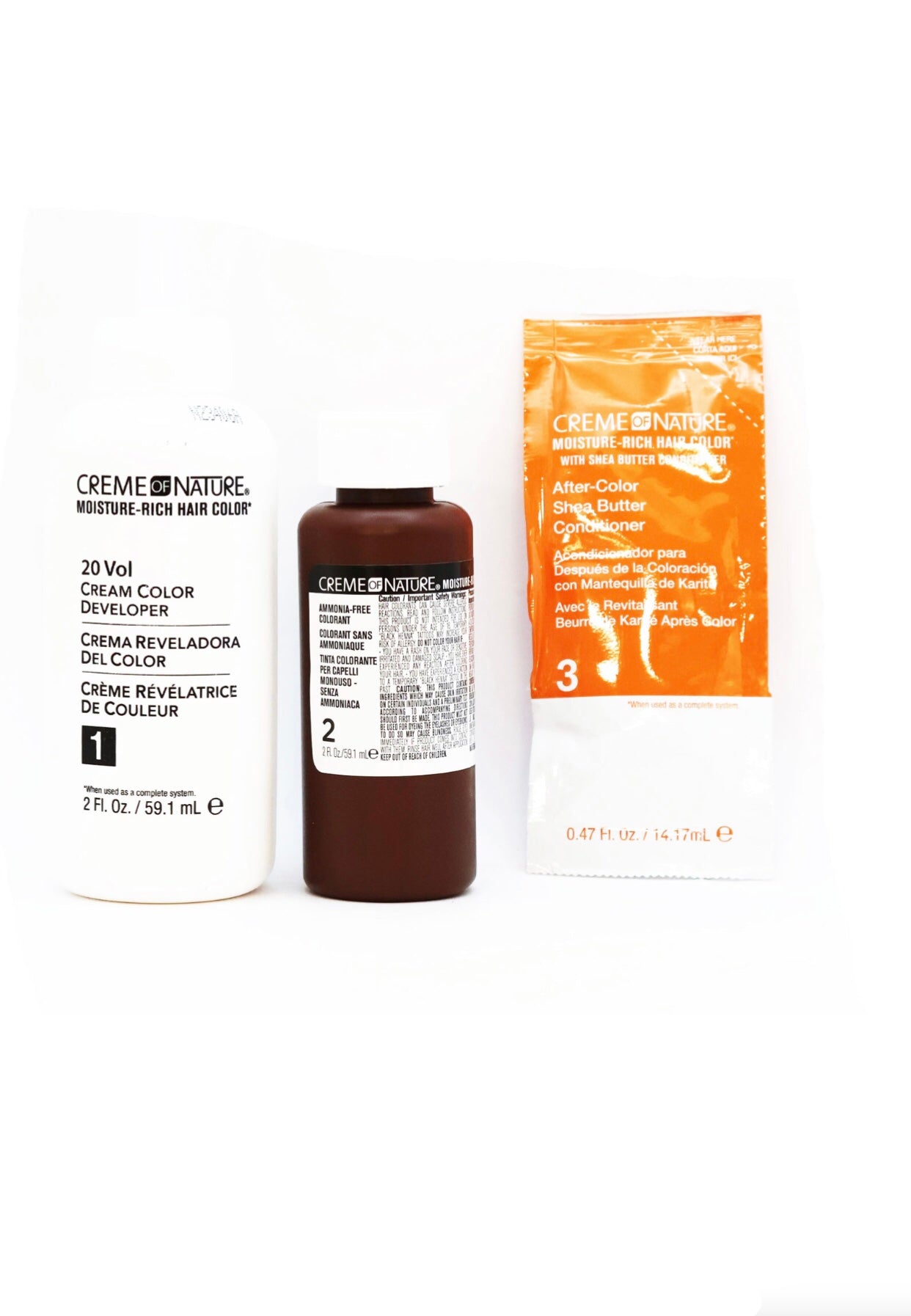 Natural Looking Moisture-Rich* Liquid Hair Color with Shea Butter Conditioner (Natural Black)