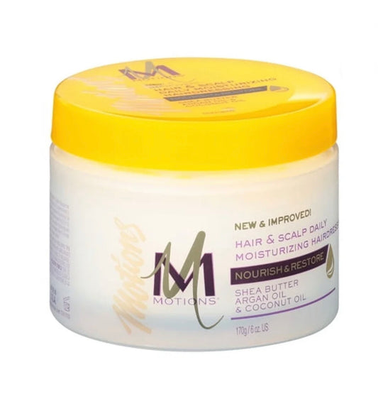 Motions Hair and Scalp Daily Moisturizing Hairdressing, 6 Oz