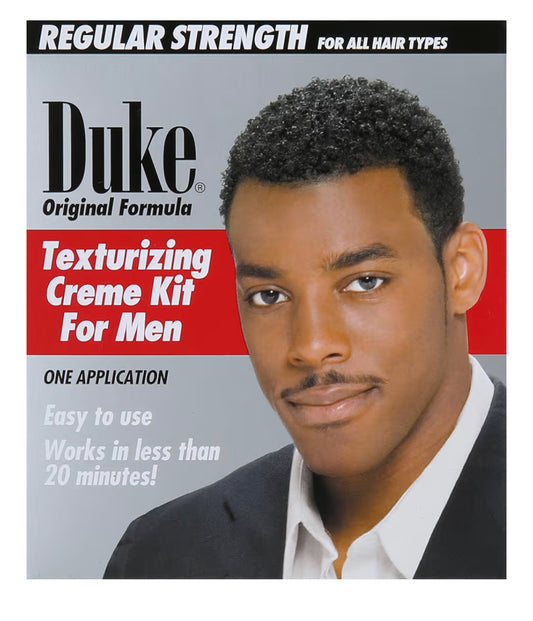 Duke Texturizing Creme Kit for Men (REGULAR STRENGTH)