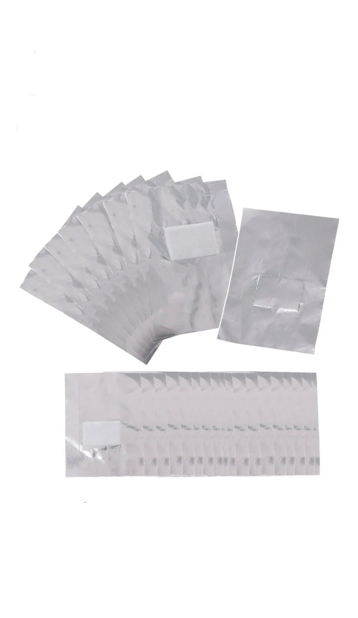 LQQKS Beauty Care Products Soak Off Foil Nail Wraps
