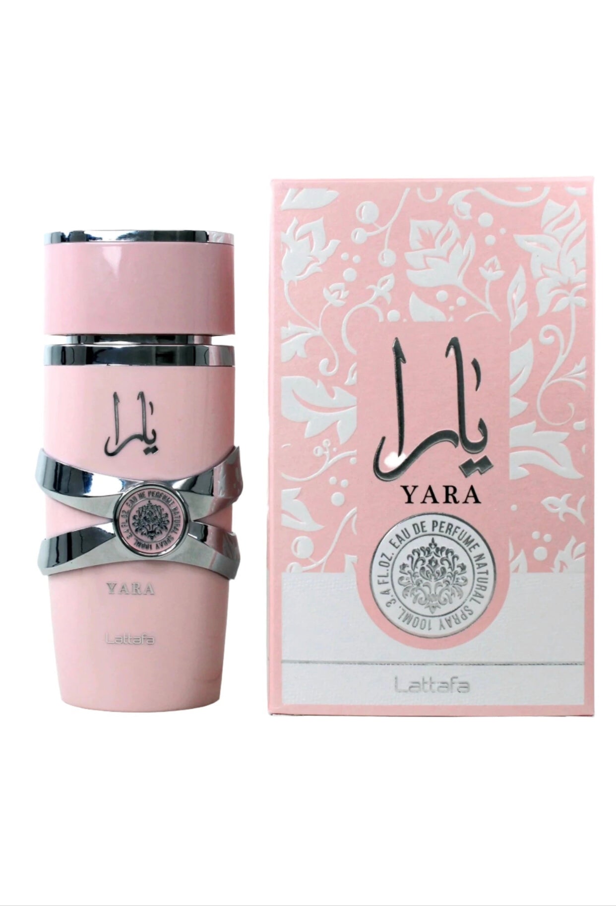 Pink Lattafa Yara Eau de Parfum, (3.4 Fl. oz)