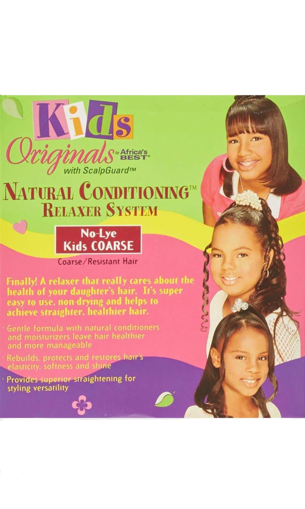 Africa's Best Kids Originals No-Lye Conditioning Relaxer Kit - Coarse
