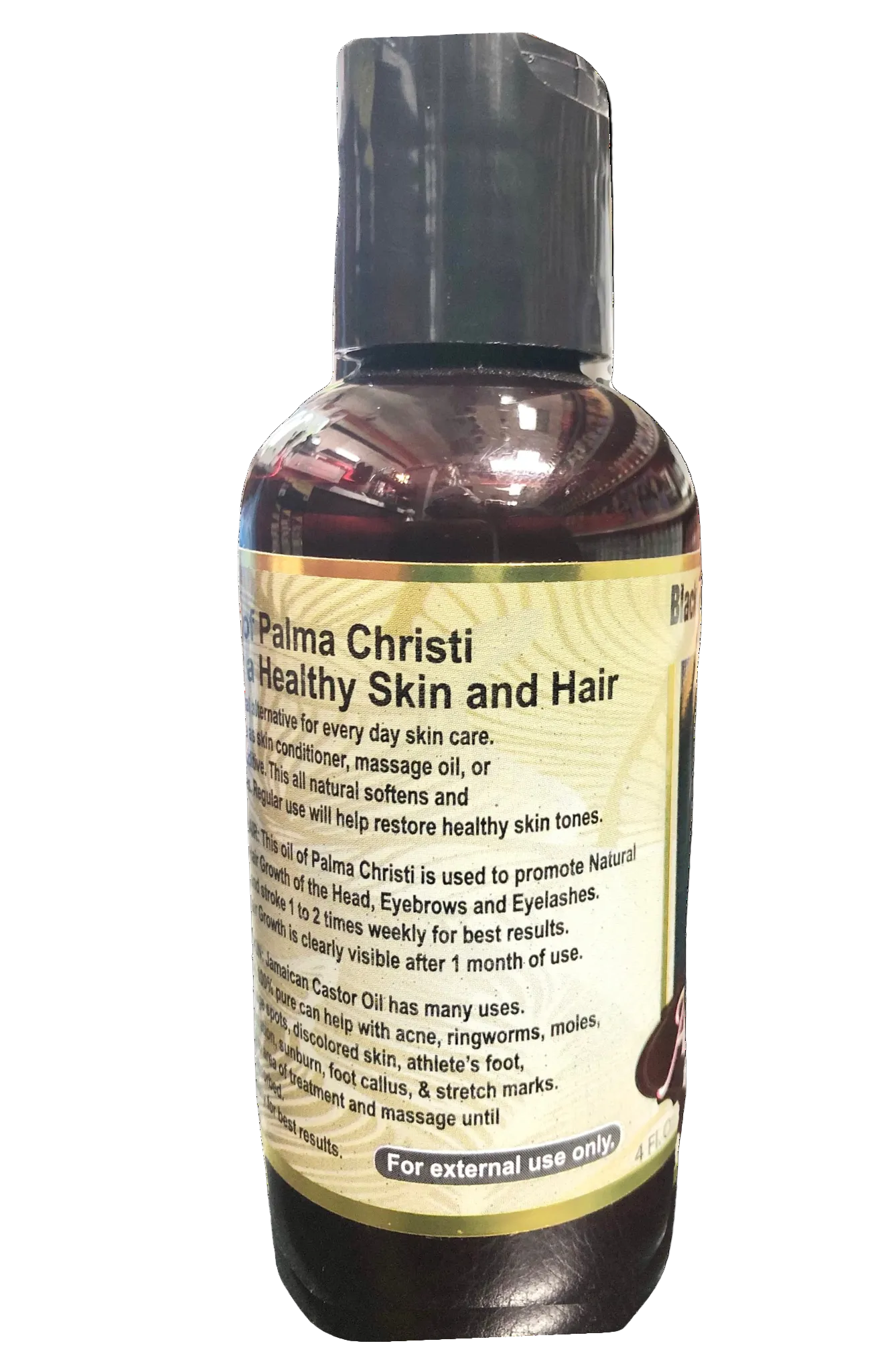 Black Jamaican Castor Oil 100% Pure 118ml (4 fl. oz)