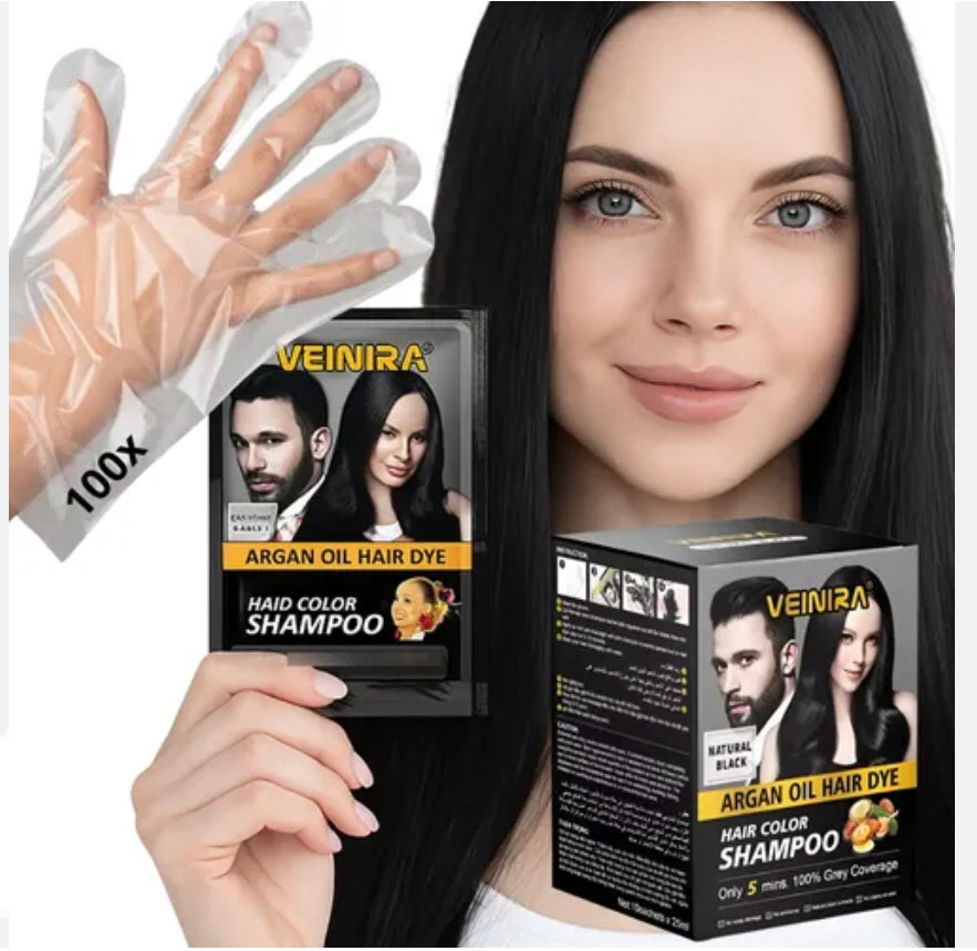 VEINIRA NATURAL BLACK COLOR SHAMPOO