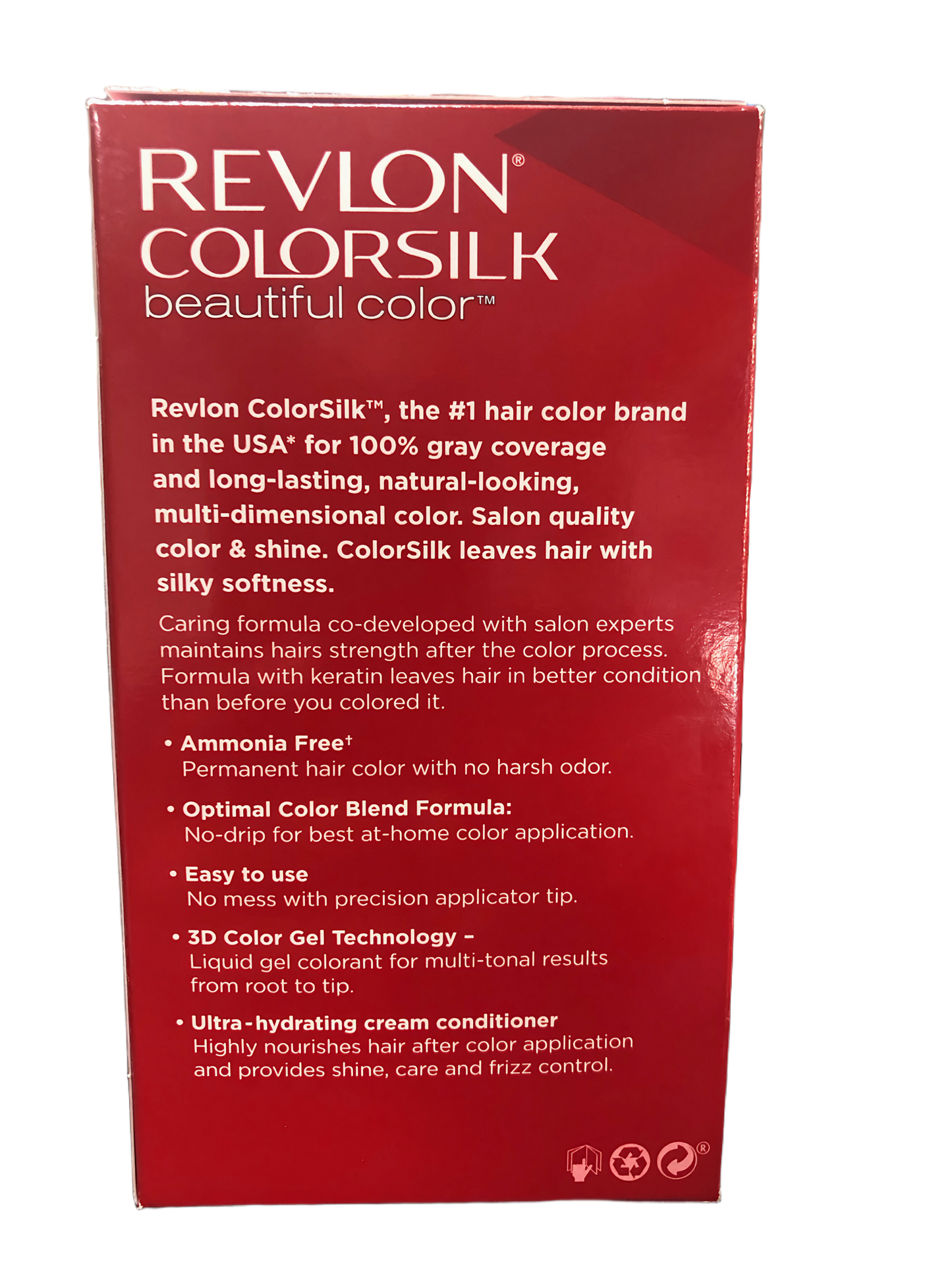 Revlon Colorsilk With Bond Repair Complex Permanent Hair Color, 48 Burgundy