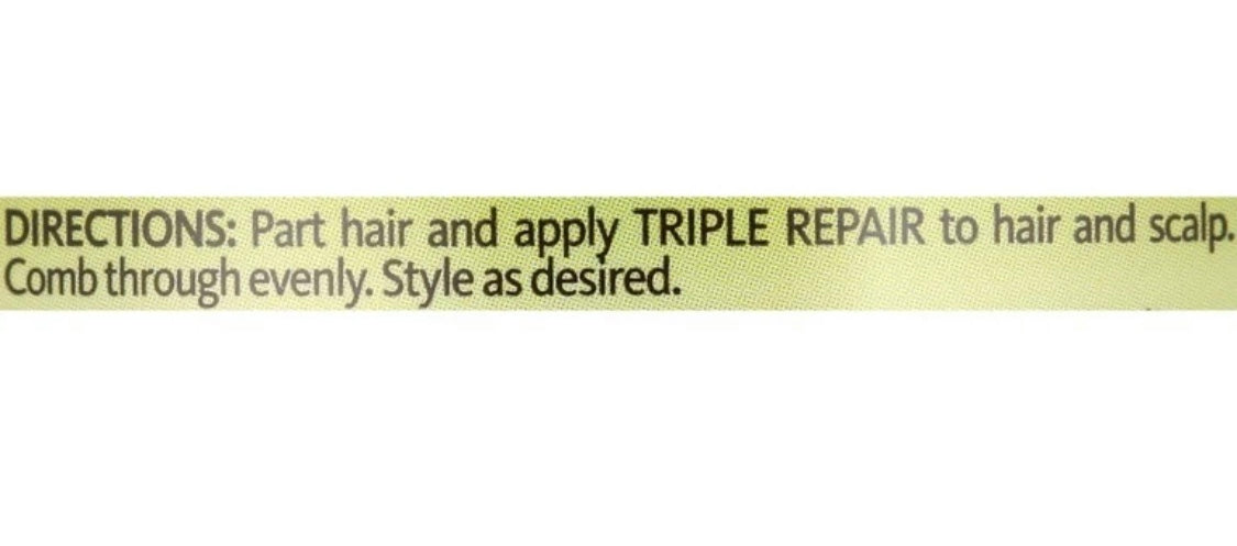 Africa's Best Triple Repair Oil Moisturizer Miracle Cream Hair & Scalp Conditioner, 6 oz