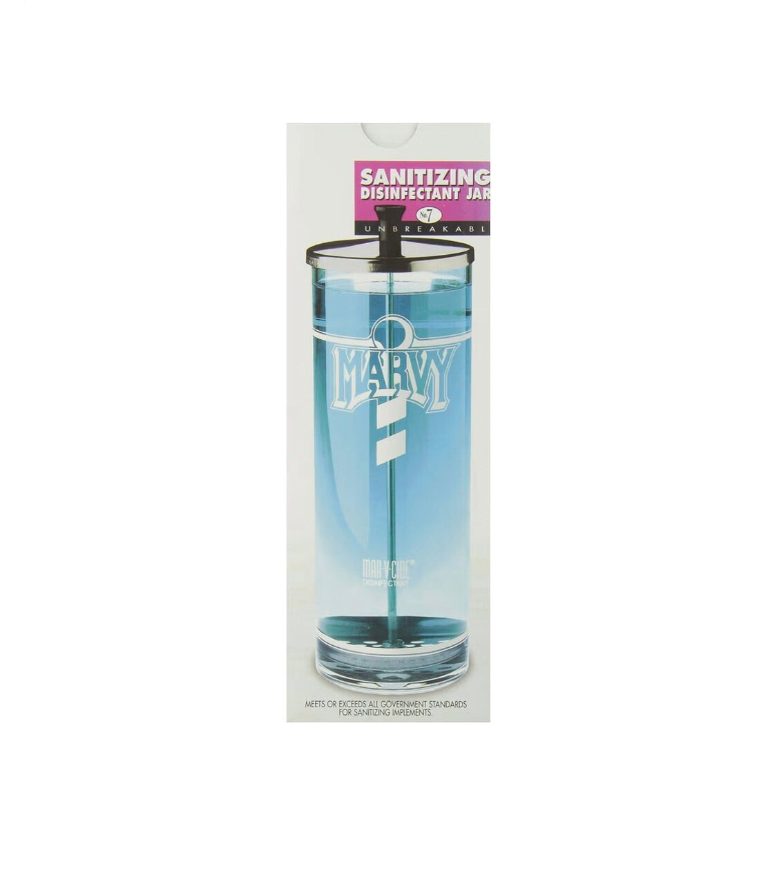 Sanitizing Disinfectant Jar, Unbreakable No.7