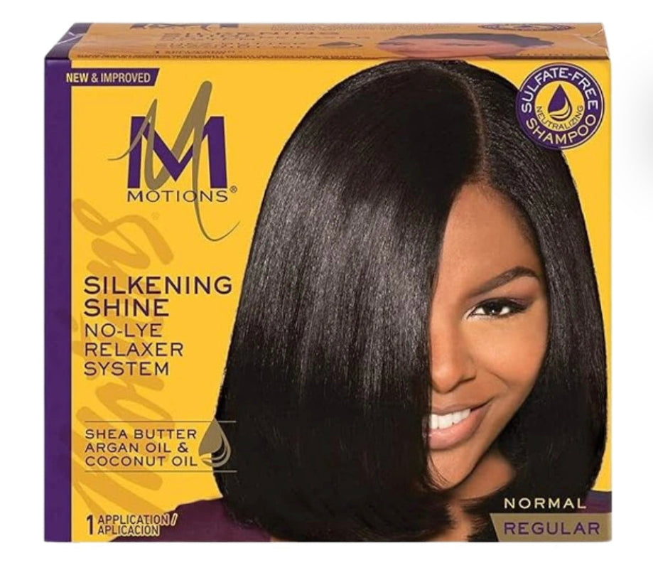 MOTIONS SILKENING SHINE NO-LYE RELAXER SYSTEM - NORMAL/REGULAR