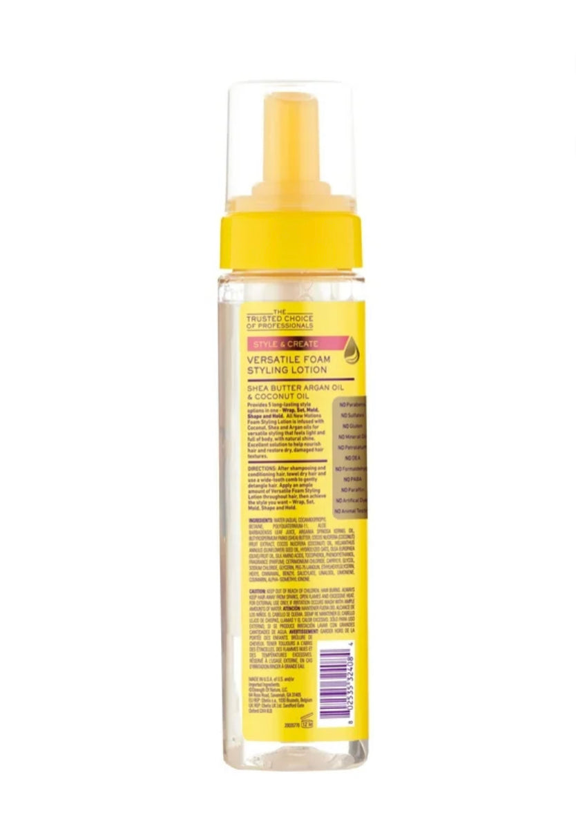 Motions Style & Create Versatile Foam Styling Lotion 8.5 fl. oz. Pump, Moisturizing, Unisex