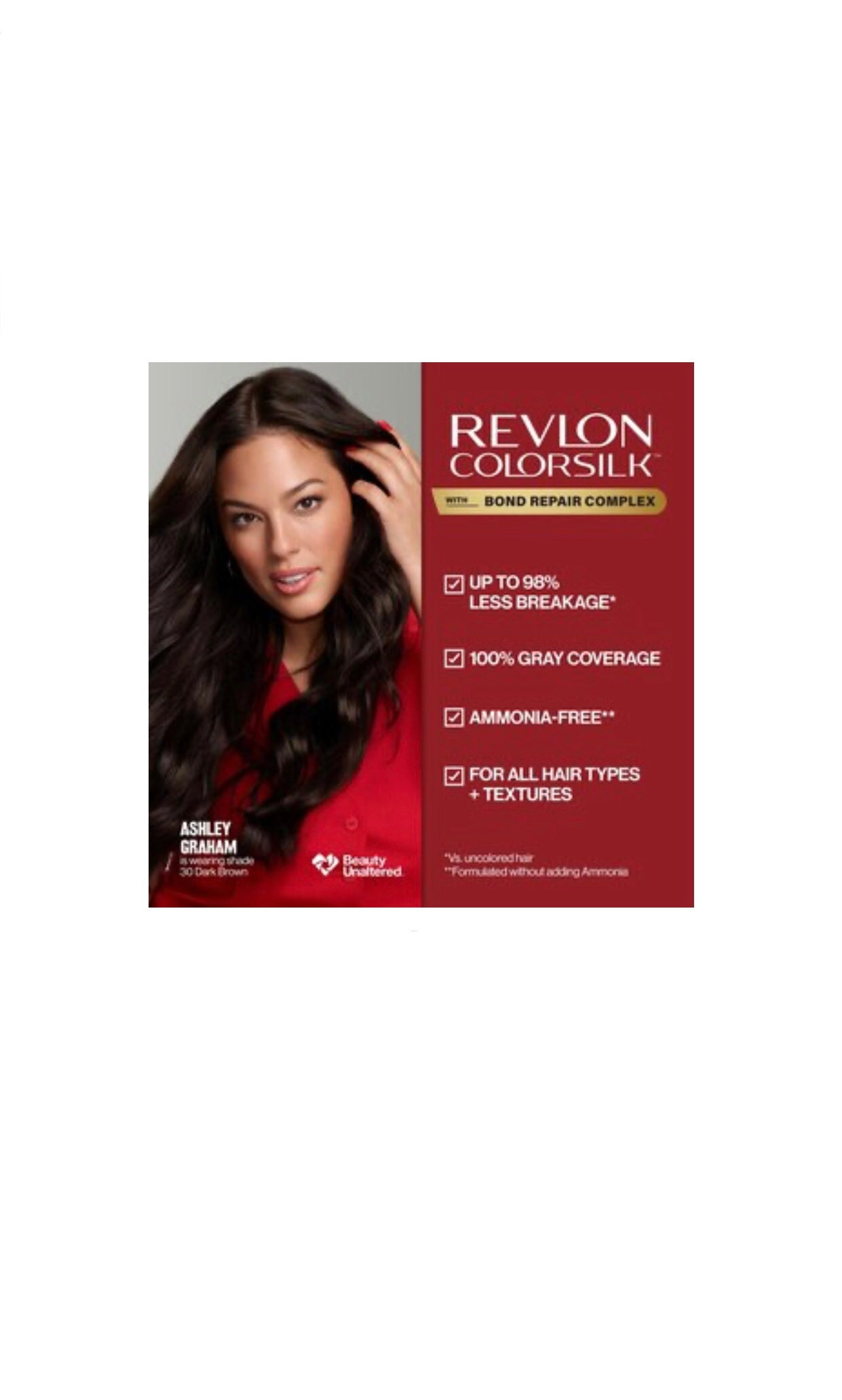 Revlon Colorsilk With Bond Repair Complex Permanent Hair Color, 54 Light Golden Brown