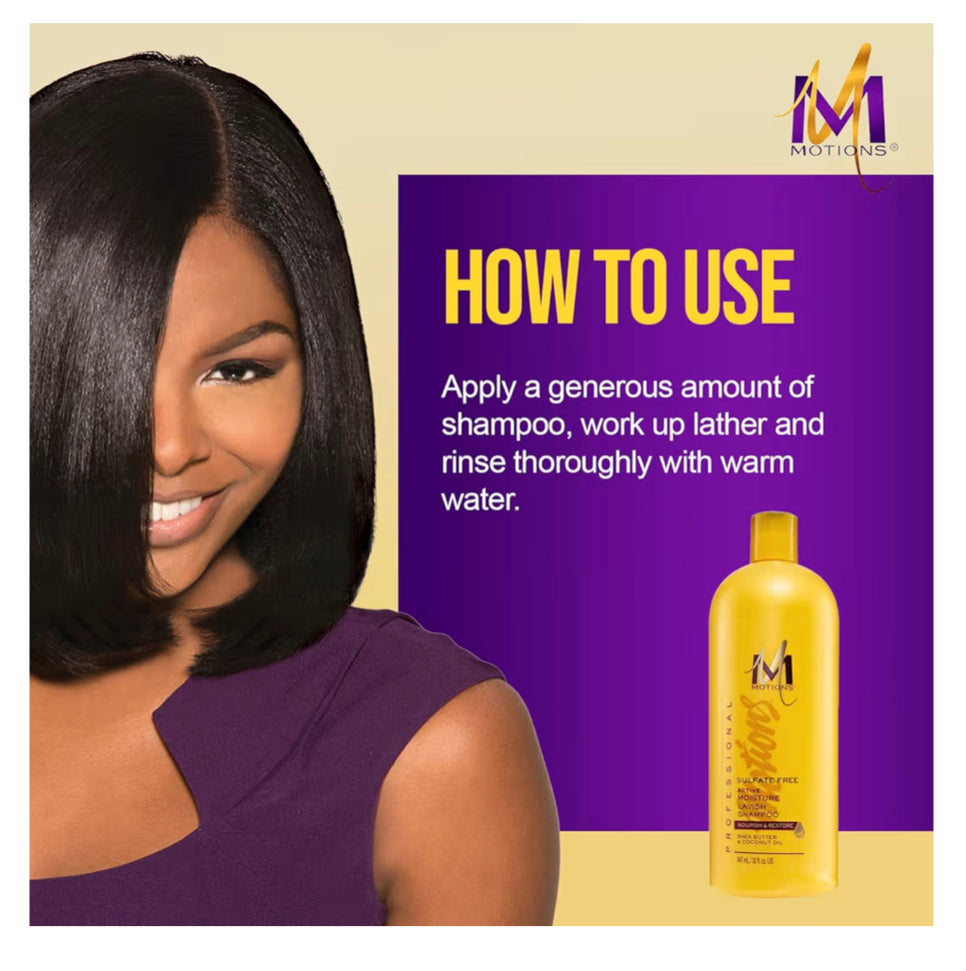 Motions Active Moisture Lavish Shampoo, 32 oz
