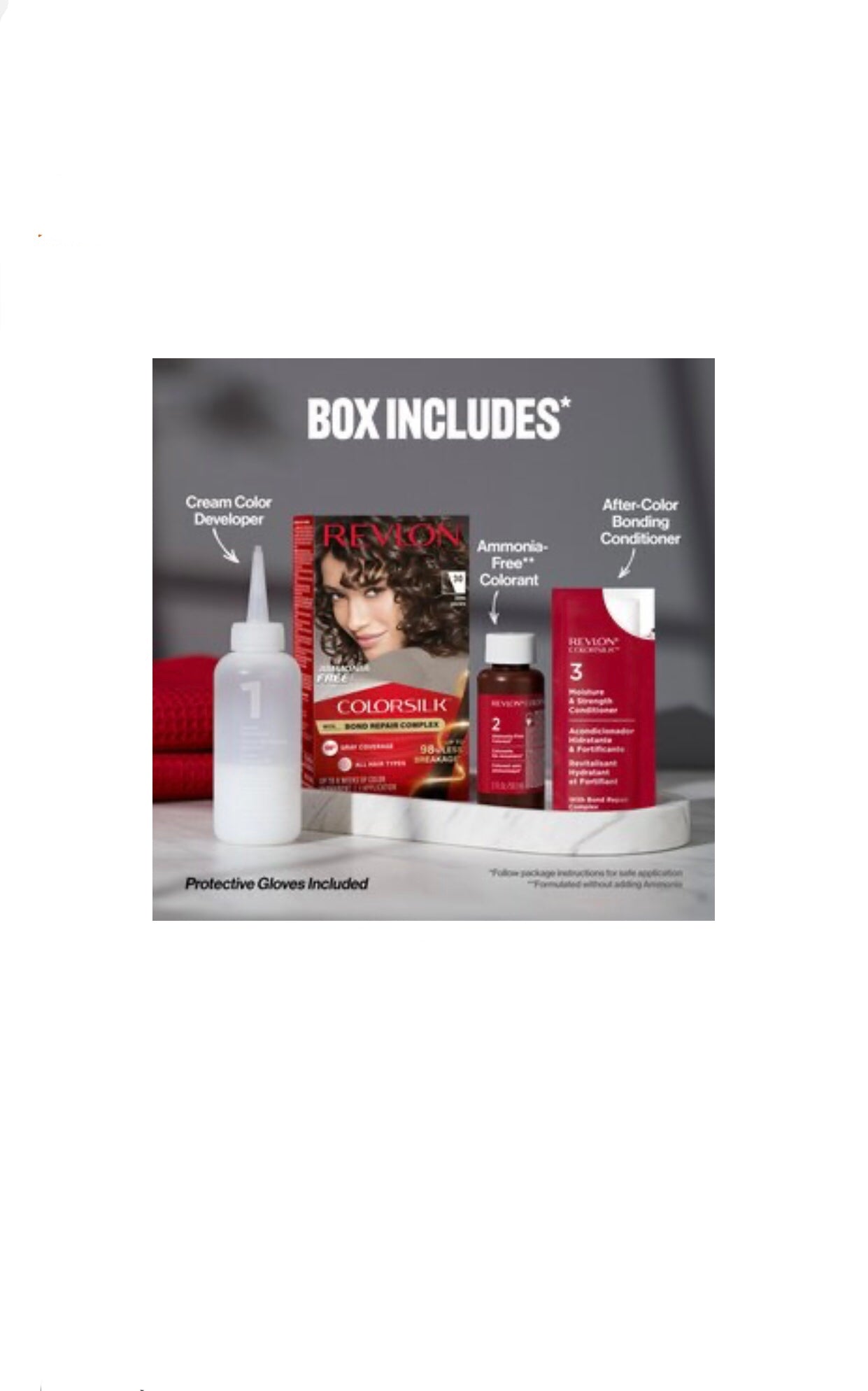 Revlon Colorsilk With Bond Repair Complex Permanent Hair Color, 54 Light Golden Brown