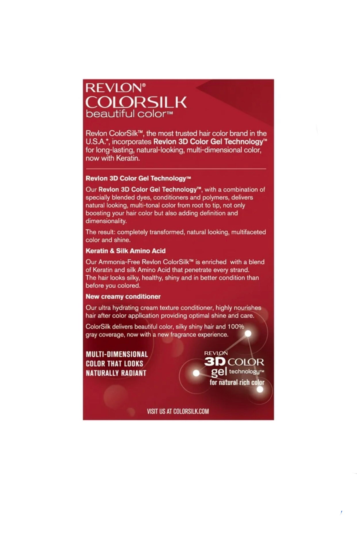 Revlon Colorsilk With Bond Repair Complex Permanent Hair Color, 12 Natural Blue Black