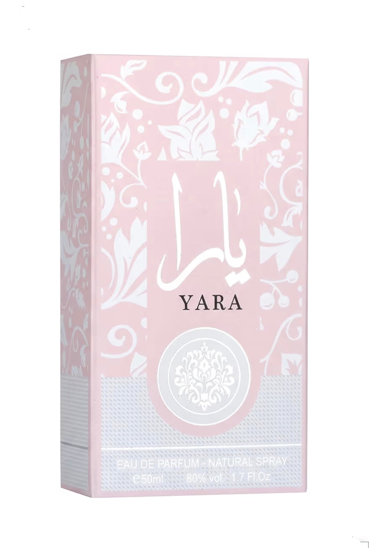 Pink Lattafa Yara Eau de Parfum, 1.7 oz