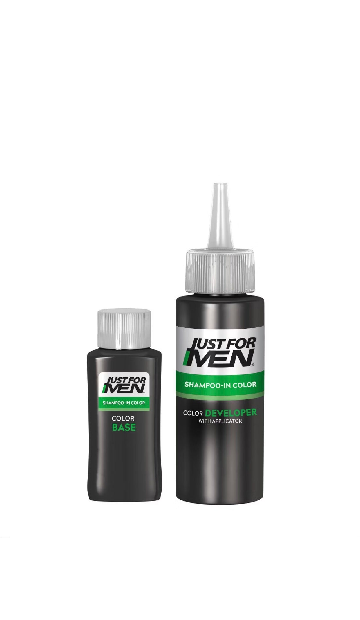 Just For Men Shampoo-In Color Gray Hair Coloring for Men - H-46 - Deep Dark Brown Shade - 1oz