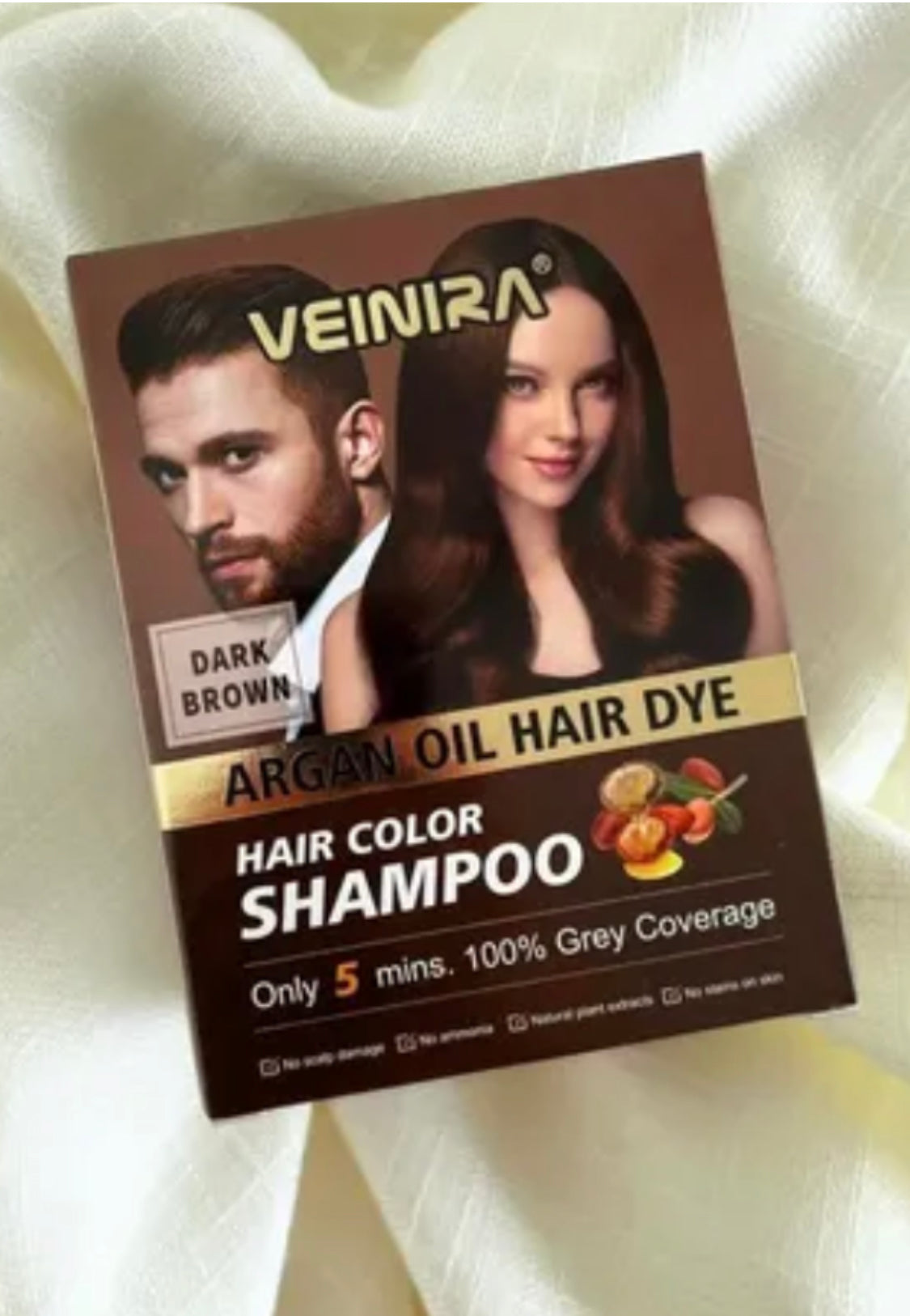 VEINIRA DARK BROWN COLOR SHAMPOO