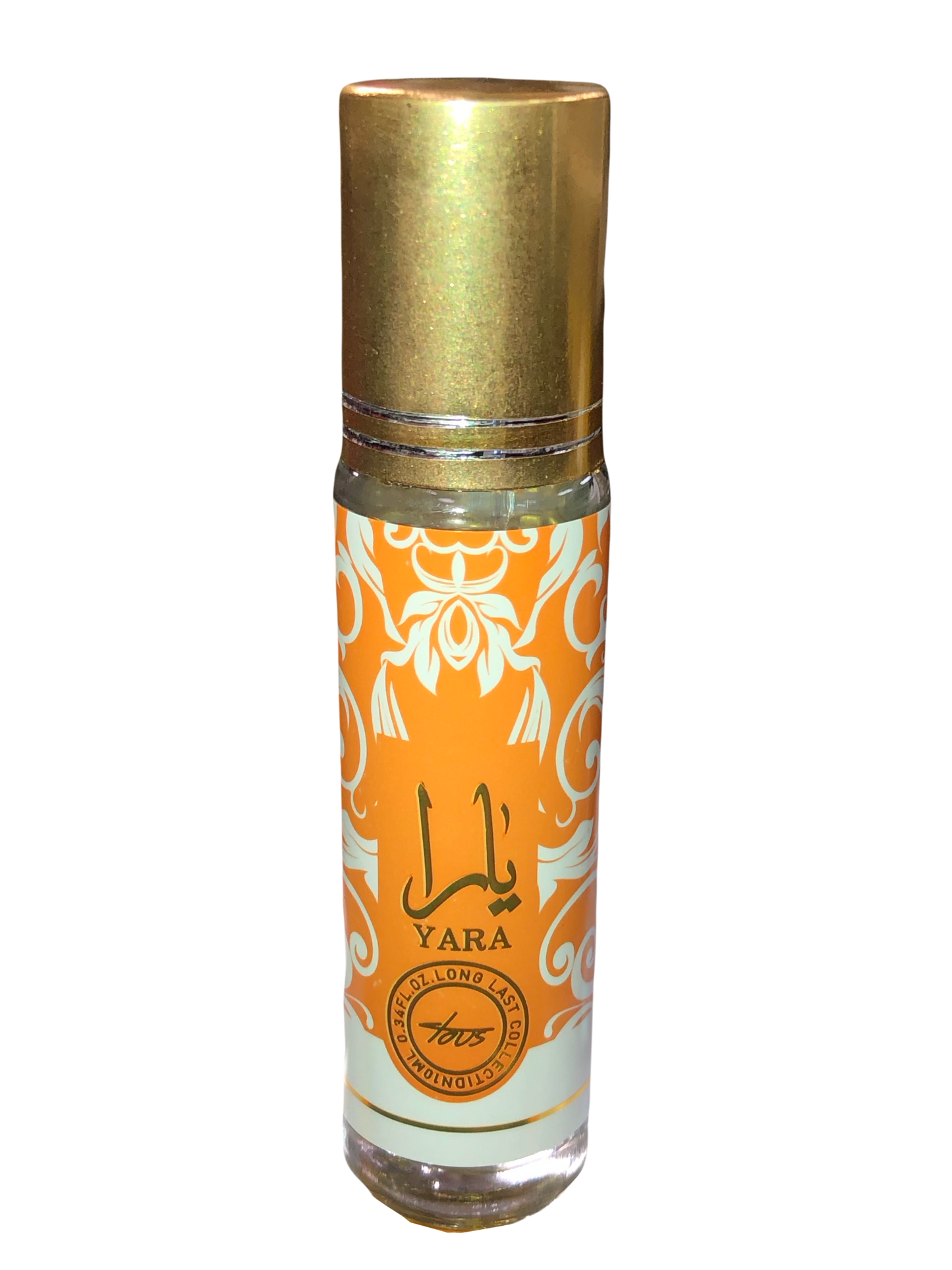 Lattafa Yara Roll On Perfume Oil CPO 10ml (0.34 Ounce) Travel Size.