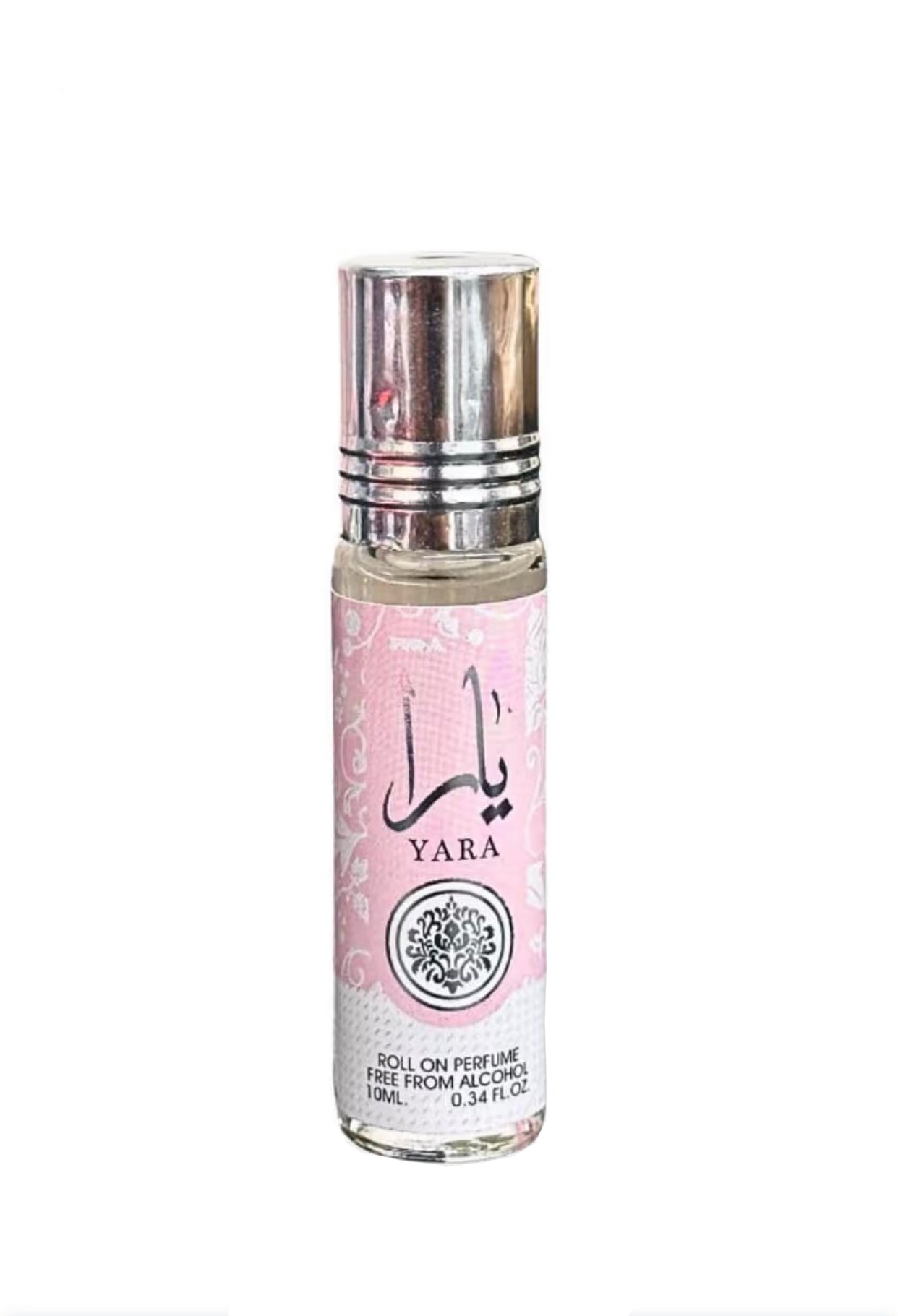 Pink Lattafa YaLattafa Yara Roll On Perfume Oil CPO 10ml (0.34 Ounce) Travel Size