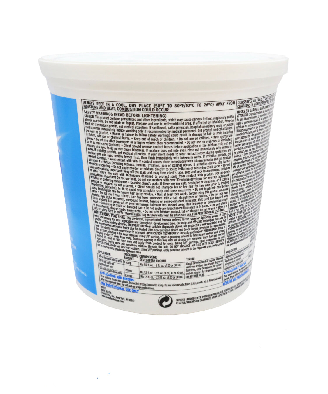 L'ORÉAL QUICK BLUE EXTRA STRENGTH (1 lb.)