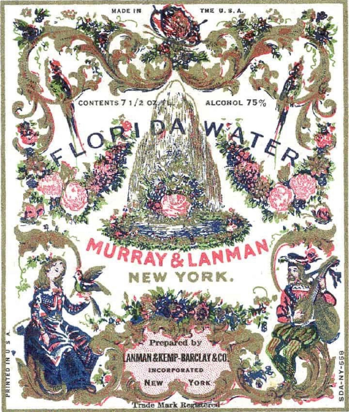 FLORIDA WATER MURRAY & LANMAN FLORIDA WATER COLOGNE (221ML)