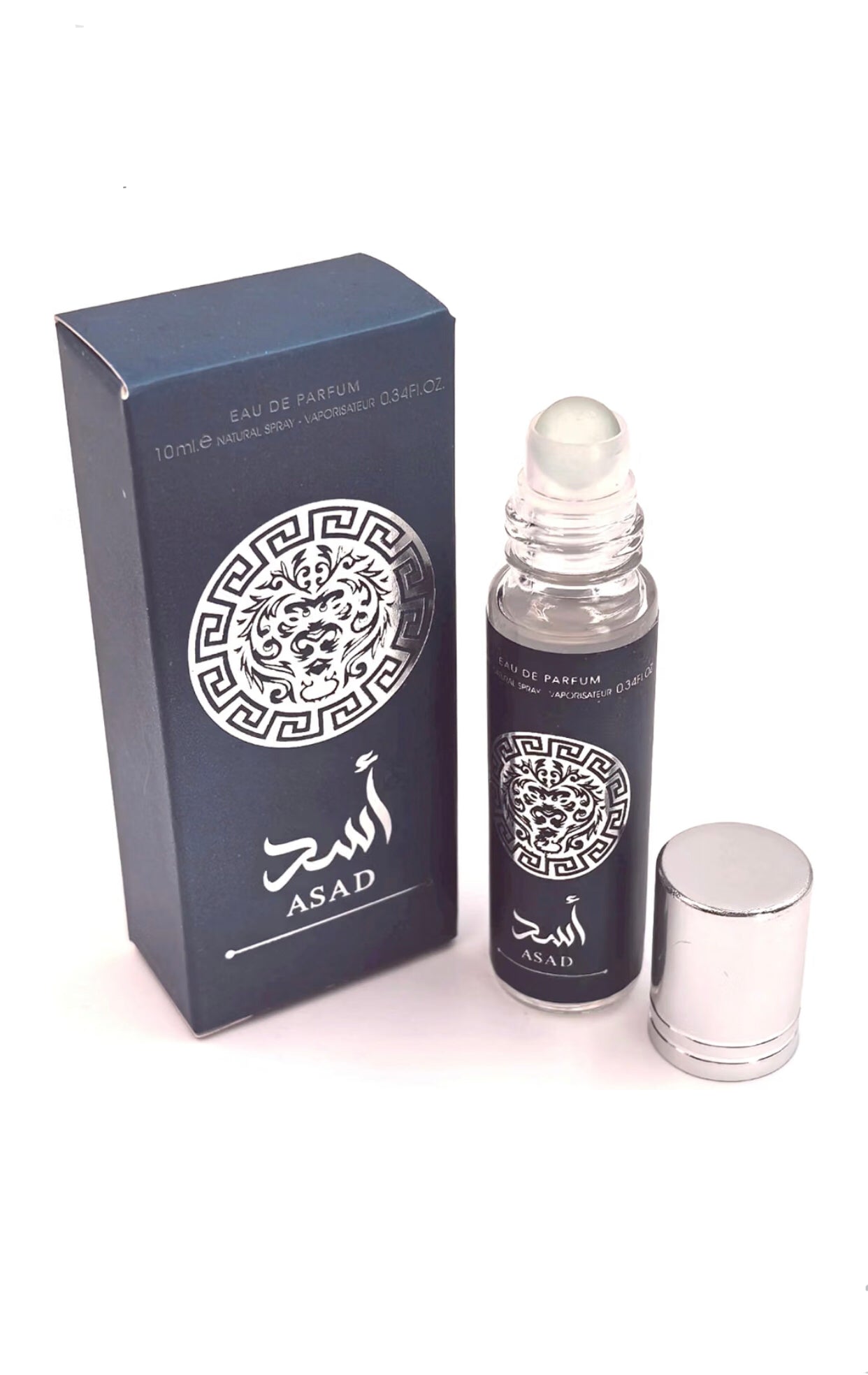 Lattafa Unisex Asad Eau de Parfum, (Travel Size 0.34 oz)