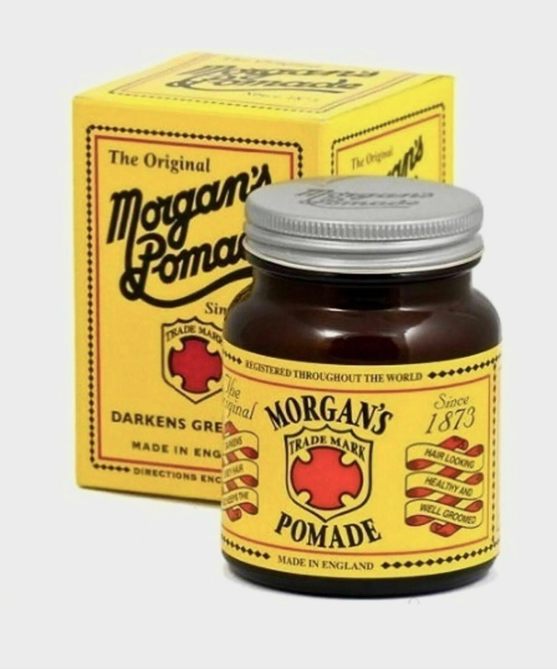 MORGAN'S POMADE "The Original" Simply takes the grey away! (50ml 1.69 fl. oz)