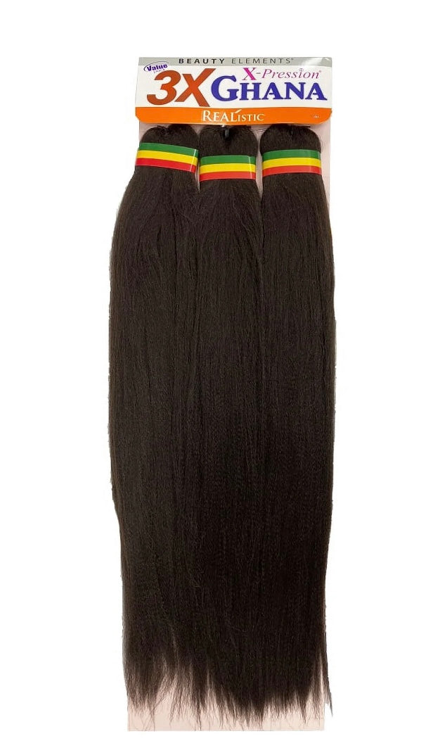 X-PRESSION 3x GHANA PRE-STRETCHED 50"