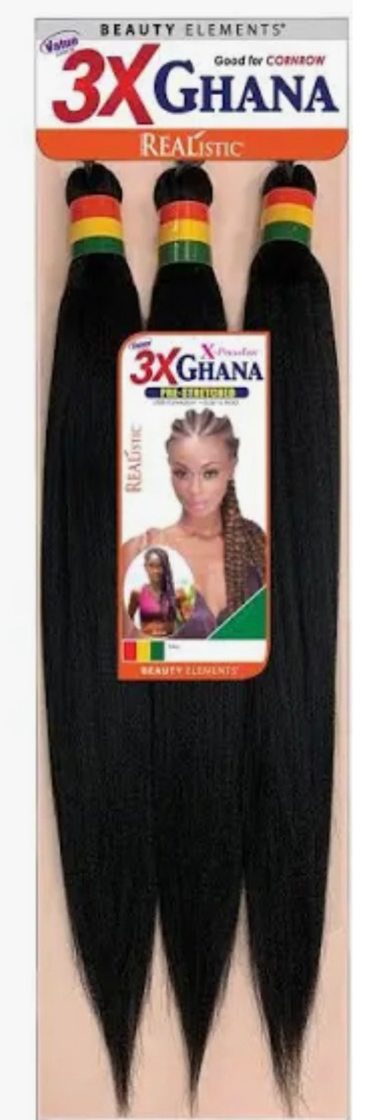 X-PRESSION 3x GHANA PRE-STRETCHED 50"