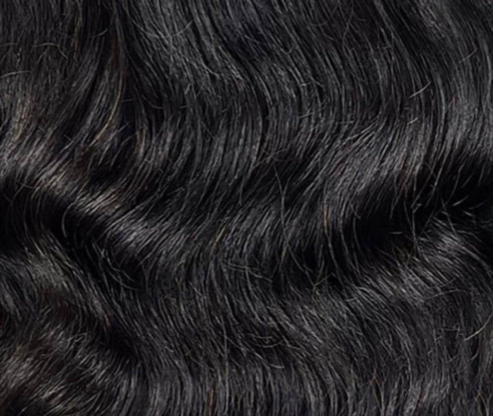 LACE CLOSURE + BUNDLE DEAL, DEEP 14" 16" 18", 4" x 4" HD LACE CLOSURE, COLOR (NATURAL)