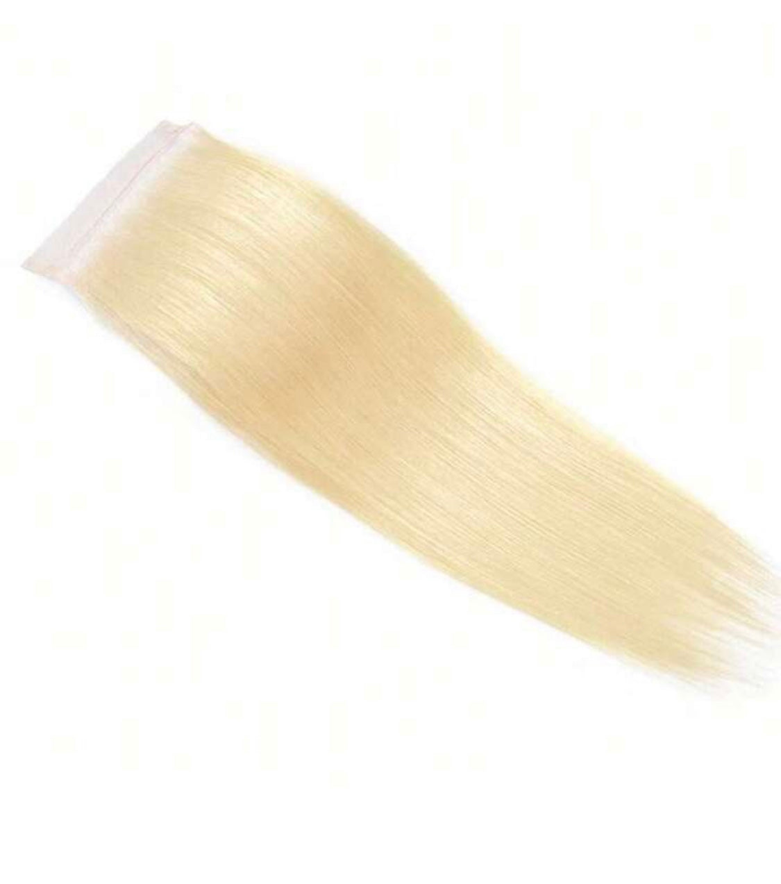 B&B EXPRESS GOLD 100% BRAZILIAN STRAIGHT VIRGIN HUMAN HAIR COLOR 613, 12" (4x4)